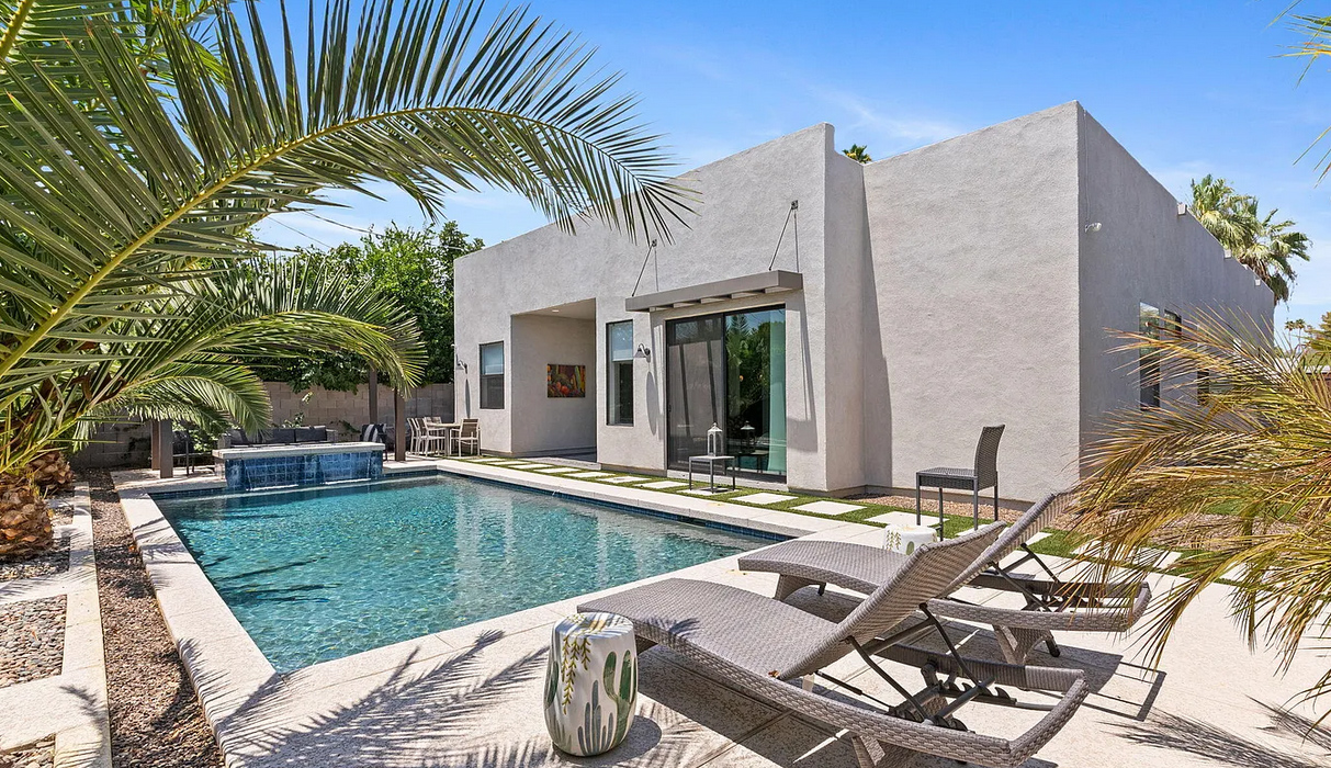 Nehring residence pool and landscape design by Koa Design Company